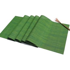 MarketFio 廚房現代風彩色桌旗, 綠色, 30 x 180 cm