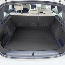 비비키 프리미엄 풀커버 트렁크매트, BMW X1 U11 2023년형 가솔린 디젤, 블랙
