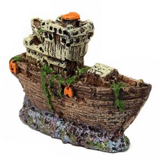 몬스펫 어항 장식 난파선 은신처 대형난파선, 1개