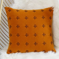 모먼트 크로스 레더 쿠션 CJ-MA25, 혼합색상