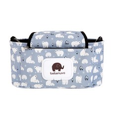 bebenuvo 時尚孩童推車收納袋, 北極熊款, 1入