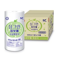 特大捲筒衛生紙 500m, 4捲, 4袋