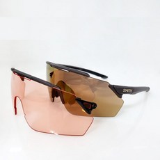 SMITH Lucas ChromaPop 銅色鏡面騎行護目鏡 + 替換鏡片組, 霧面灰褐色(鏡框), ChromaPop 銅色鏡面(鏡片), 1套