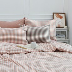 면 30수 선염 사계절 베개커버