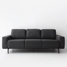 마켓비 NISKO 메모리폼 3인용 소파 F659 방문설치, 다크그레이