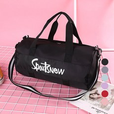 샵포에버 여성용 테이키 스포츠 가방, 블랙, 1개