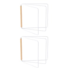 Mondspot木質感性3層抹布架 YT_RB1315_AY, 白色的, 2個