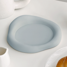 데미무드 포밍 실리콘 코스터, 블루, 1개