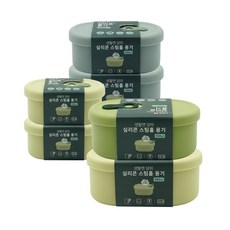 Life Master 生活達人 矽膠蒸氣孔保鮮盒套組, 200ml x 2個 + 350ml x 2個 + 500ml + 650ml, 1組