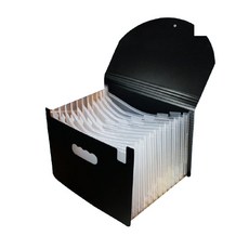 Luna Glam透明文件夾 文件夾, 白色的, 1個