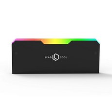 LEADCOOL RH-1 EVO ARGB 記憶體散熱器 黑色