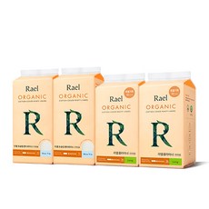 Rael 衛生棉 加長護墊款 36片 2包+超薄款 70片 2包組, 1組, 加長型