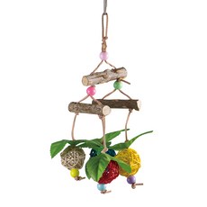 PetBest 贅沢陪伴系列 懸掛式啃咬玩具, 多色, 1入