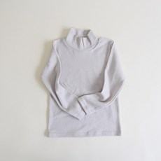 YEROOYENA 兒童簡約基本款高領衫