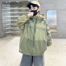 Starbean 男童字母袖防風夾克