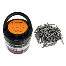 Inno09 平頭機件不銹鋼 4 x 50 毫米 JPMS043 100p, 1個