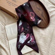 Allode 奢華領結式絲巾