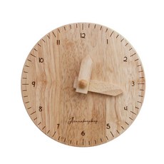 木製時鐘玩具, 1個