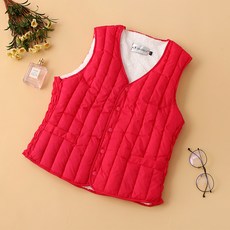 防寒鋪棉奶奶背心