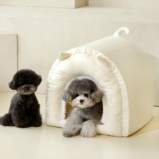 Flare 寵物呼吸氣墊屋, 象牙白, 1個