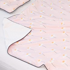 ahtty blanc 嬰兒毛毯, 雛菊