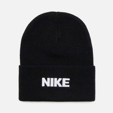 NIKE 耐吉 PEAK毛線帽, 黑色