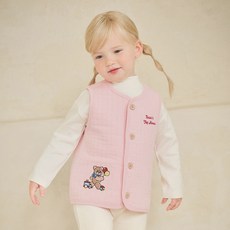 mollimelli 兒童玩具熊三層布料背心