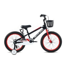 아동용 지오닉스 뮤트키즈 16 자전거, 블랙 + 레드, 118cm, 1개