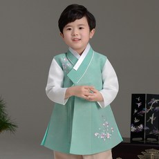 THEYE HNBOK Boys' 575 Minchae Byeol-i Hanbok Set 套裝