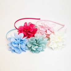 琳哈娜 女童花朵蓬蓬髮帶5件組 SR29