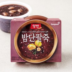 양반 1등비법 듬뿍 밤단팥죽 (냉장), 285g, 1개