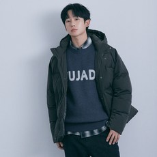 MIND BRIDGE 男款 Do Good 可拆式連帽短版鋪棉夾克 MZDJ8151