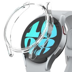 Sinjimoru 全包覆一體式硬殼智慧手錶保護殼 透明 Galaxy Watch 6(44mm) 1個
