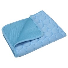 반려동물 바디보 여름 쿨 매트, 블루, 1개