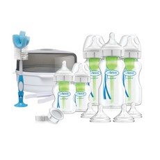 Dr.Brown's 布朗博士 OPTIONS Plus奶瓶禮盒19入組, 第1階段+第2階段+第3階段, 白色, 1組