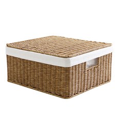 Nature Living Daisy Garden 自然蓋藤籃 L + Liner, 混色, 1組