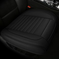 River Fox 全覆蓋型椅套 麻質坐墊 前座 小型 延伸版 50 x 52 cm, 黑色, 1個