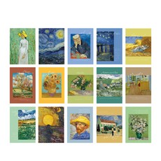 정월나나 레트로 빈티지 감성 그림카드 15p, 1개, 스타일 04