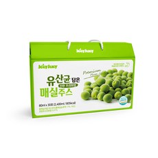 제시쥬시 유산균 담은 진한 프리미엄 매실주스 30p, 2.4L, 1박스
