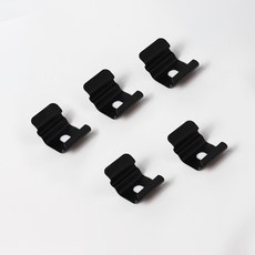 창안애 블라인드 롤스크린 설치 부속품 C, 블랙C, 5개