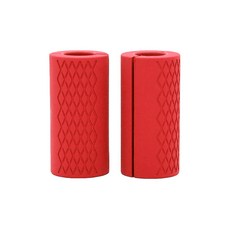 Naya Style健身矽膠啞鈴把手 YGYP-76-3 2入, 紅色的