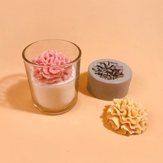 AngleThing 矽膠模具 50mm 2p, 孝順康乃馨2號
