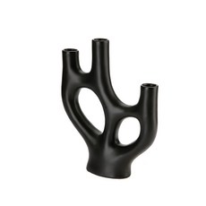 室內裝飾品 花花瓶 YT_RA300, 黑色的