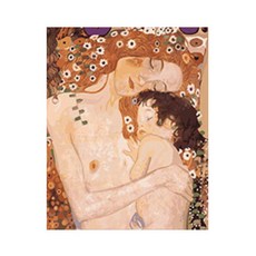 코쿼드 DIY 명화그리기 유화 그림 세트 600 x 750 mm, F02 클림트의 엄마와아기, 1개