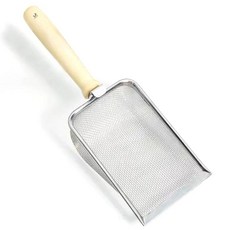 DING DONG PET 貓咪日常不鏽鋼貓砂鏟, 混色, 1支