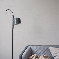Home&Deco 用水貼自黏式重點合紙壁紙, 93455-5 灰色