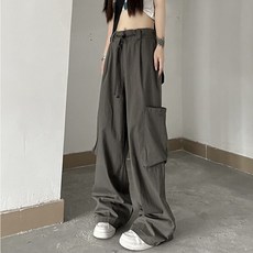 Bonaraon 女款寬版束口工作褲