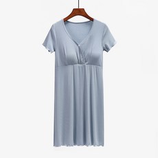 스타 셔링 수유 잠옷 임부 원피스