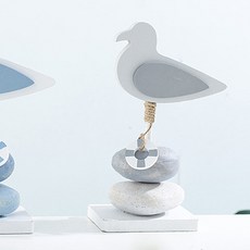 瑪麗蓮鳥剪影擺飾, 灰色