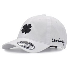BLACK CLOVER 柔和幸運 1 棒球帽 BCS2SL10051, 白色 + 黑色, 1個